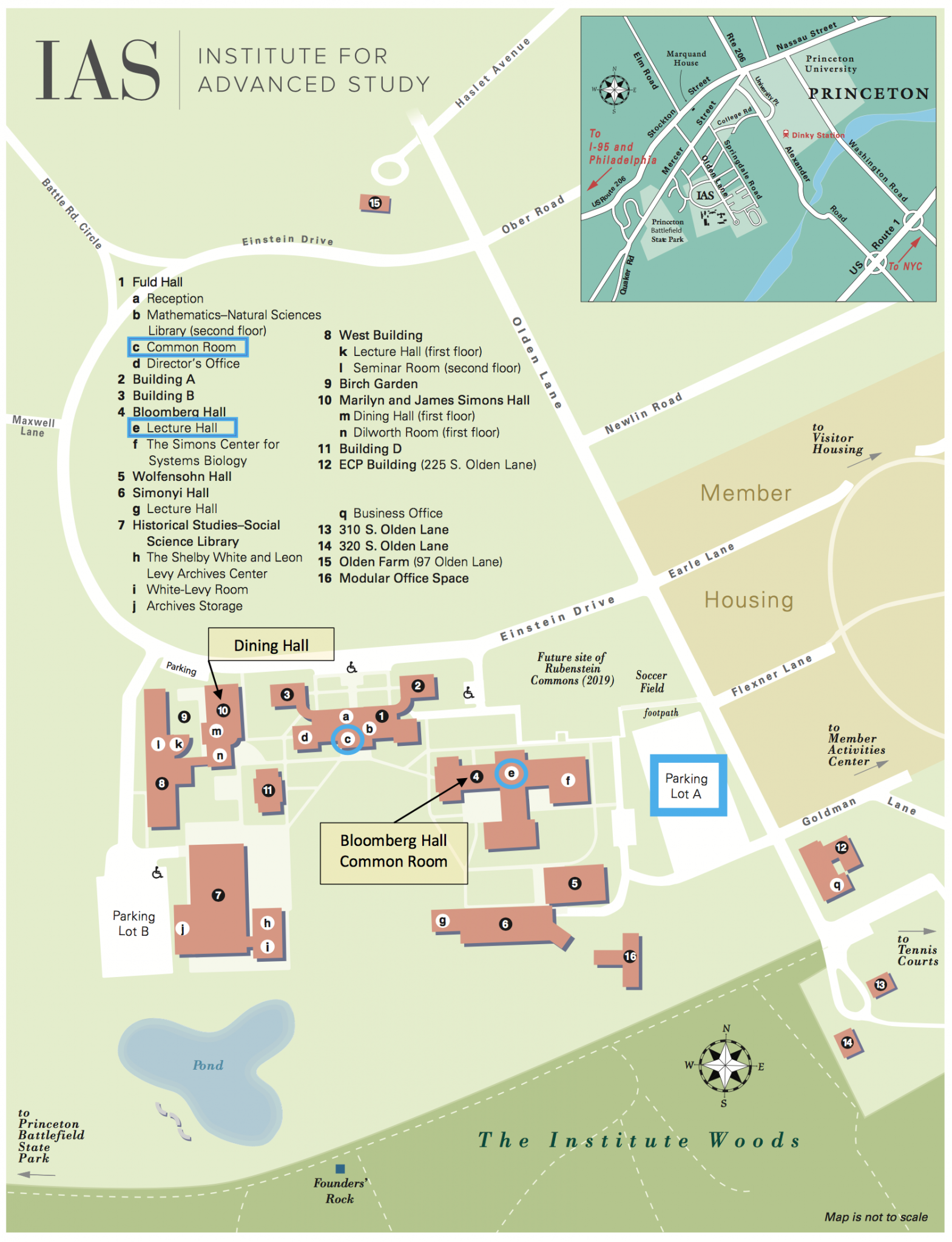 IAS Campus Map